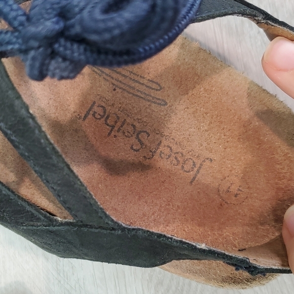 Josef Seibel Women Comfort Tonga Sandals shoes sz 41 US 9.5-10 - Picture 10 of 13